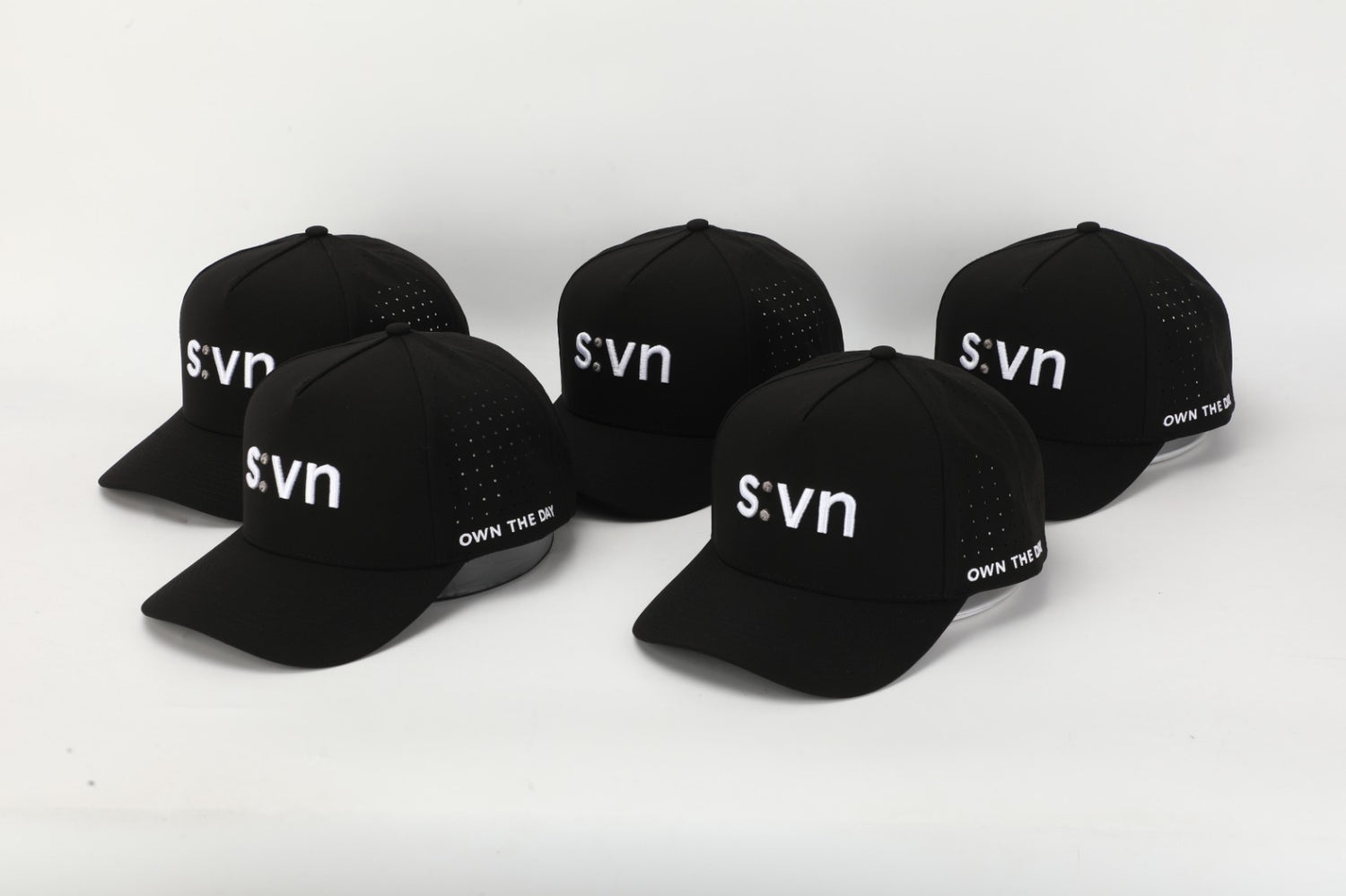 S:VN durable black waterproof snapback hat