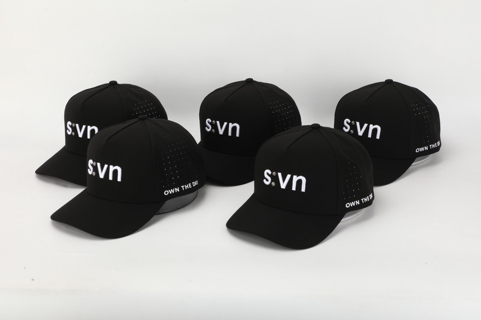 S:VN durable black waterproof snapback hat