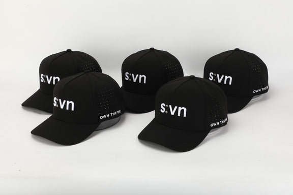 S:VN durable black waterproof snapback hat
