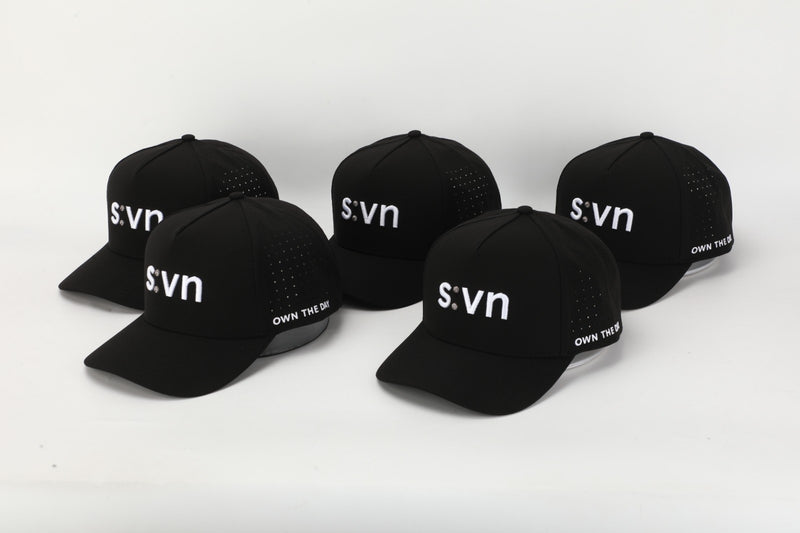 S:VN durable black waterproof snapback hat