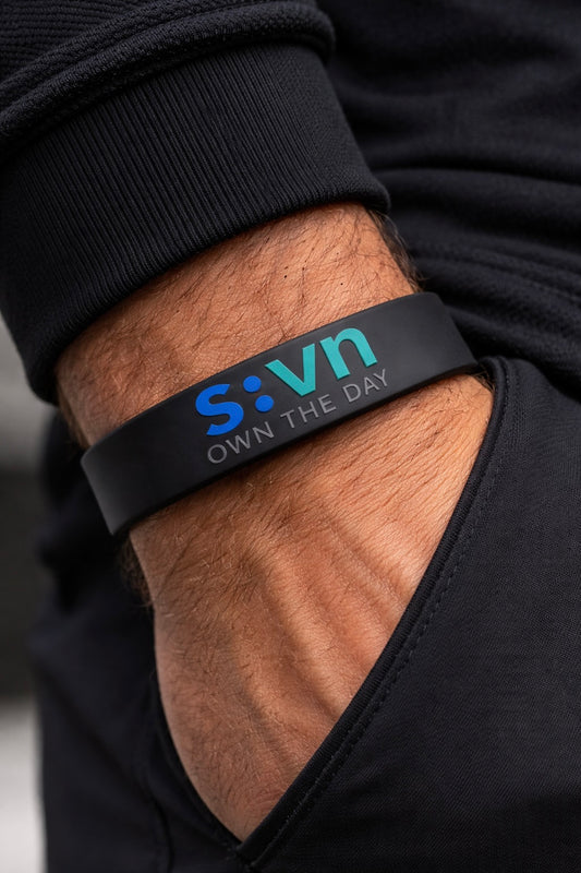 S:VN Own The Day silicone wristband